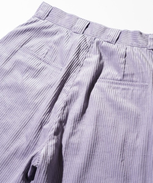 MAUI and Sons(マウイアンドサンズ)の「Maui & Sons / マウイアンドサンズ Sunfade Baggy Shorts ファットコーディロイ バギーショーツ(その他パンツ・メンズ・ピンク/パープル/ブラック・SMALL/MEDIUM/LARGE)」の5枚目の写真