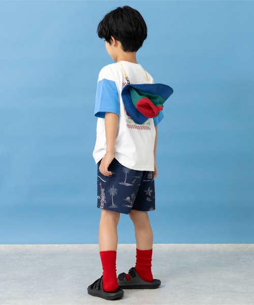 and D. petit main(アンドディープティマイン)の「【セットアップ可】【水陸両用】総ガラショートパンツ(その他パンツ・キッズ・アイボリー/ライトカーキ/ネイビー・110cm/100cm/90cm/140cm/130cm/120cm)」の10枚目の写真