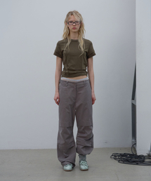 RAW SEAM TOP (KHAKI)