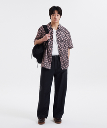 UNIFORM BRIDGE（ユニフォームブリッジ）の「linen blended banding fatigue pants black（その他パンツ）」