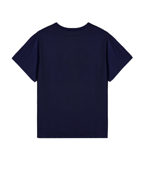 NICK&NICOLE(ニックアンドニコール)の「NICOLE ROSE SLEEVE TOP_NAVY WHITE(Tシャツ/カットソー・レディース・その他・MEDIUM/LARGE)」の5枚目の写真