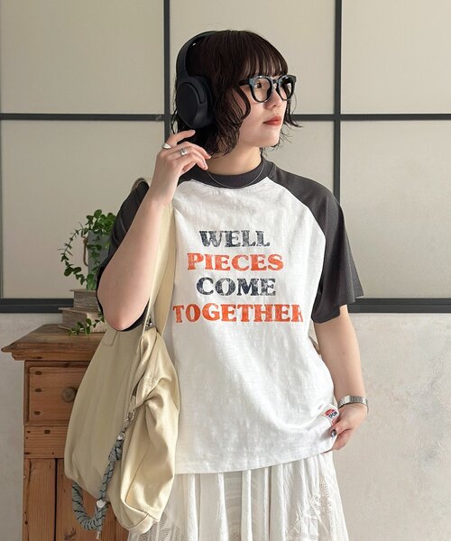 CPCM(シーピーシーエム)の「袖メッシュラグランロゴT(Tシャツ/カットソー・メンズ・チャコールグレー/レッド・SMALL/FREE)」の2枚目の写真