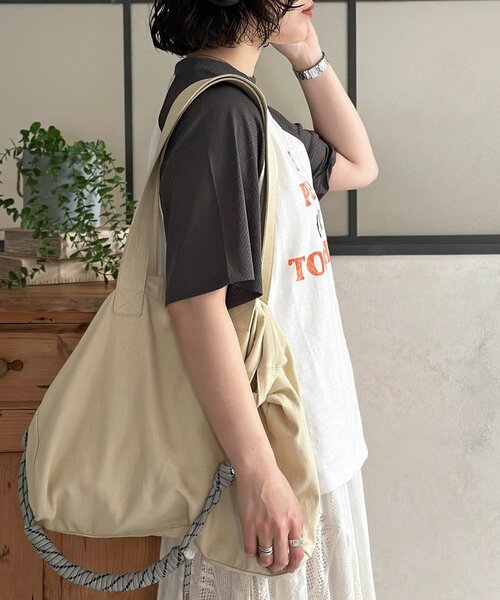 CPCM(シーピーシーエム)の「袖メッシュラグランロゴT(Tシャツ/カットソー・メンズ・チャコールグレー/レッド・SMALL/FREE)」の10枚目の写真
