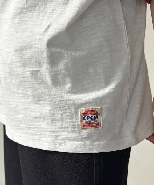 CPCM(シーピーシーエム)の「袖メッシュラグランロゴT(Tシャツ/カットソー・メンズ・チャコールグレー/レッド・SMALL/FREE)」の19枚目の写真