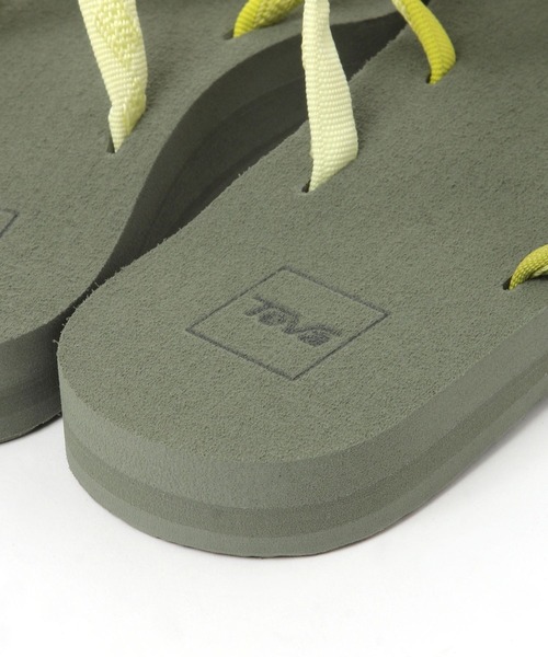 studio CLIP（スタディオクリップ）の「【TEVA】OLOWAHU（サンダル・レディース・ライトグリーン/ブラック/オレンジ・MEDIUM/LARGE）」の15枚目の写真