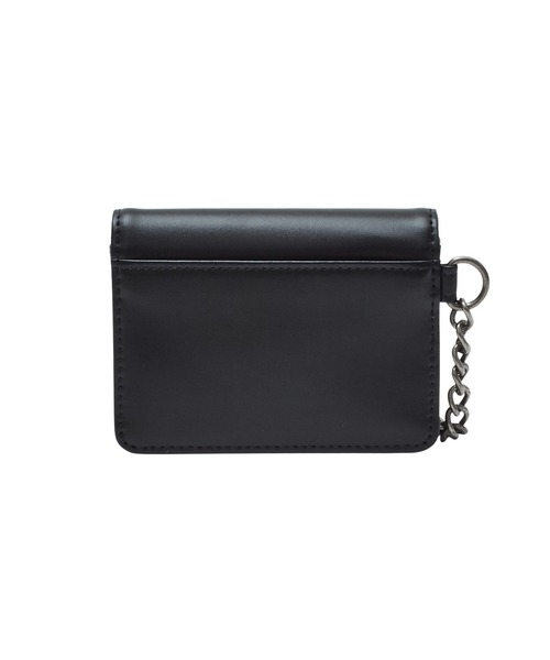 X-girl(エックスガール)の「METAL XG EMBLEM FAUX LEATHER CARD CASE(カードケース・レディース・ブラウン/ブラック・ONE SIZE)」の5枚目の写真