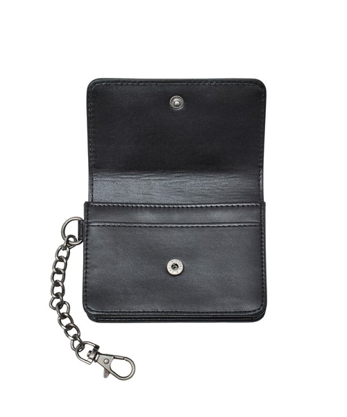 X-girl(エックスガール)の「METAL XG EMBLEM FAUX LEATHER CARD CASE(カードケース・レディース・ブラウン/ブラック・ONE SIZE)」の6枚目の写真