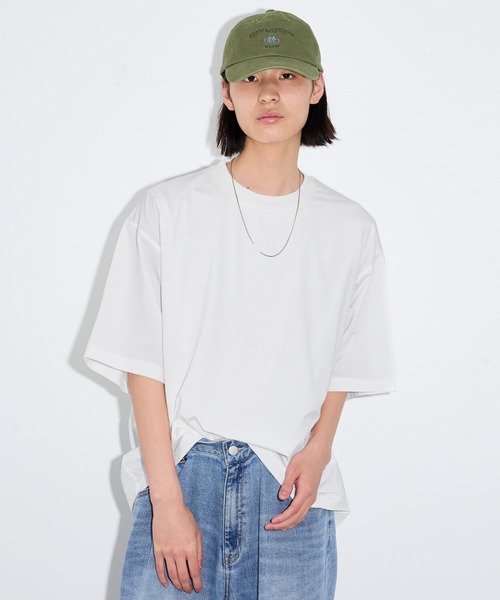 LAKOLE(ラコレ)の「<機能素材>ドライPEカットソー / 670406(Tシャツ/カットソー・メンズ・ホワイト/ブルー/ブラック/グレー/ブラウン/パープル・LARGE/MEDIUM/X-LARGE)」の1枚目の写真