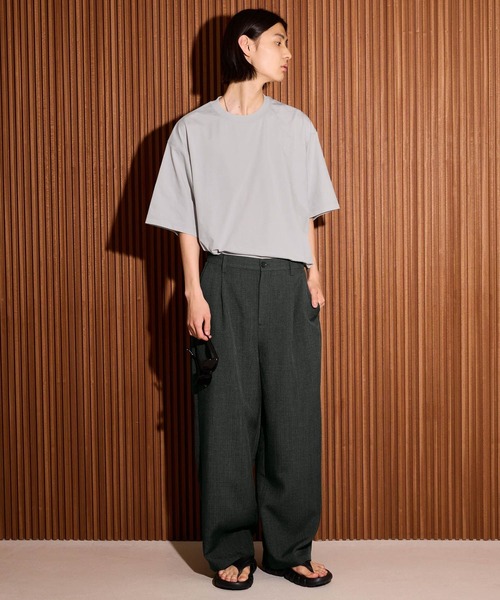 LAKOLE(ラコレ)の「<機能素材>ドライPEカットソー / 670406(Tシャツ/カットソー・メンズ・ホワイト/ブルー/ブラック/グレー/ブラウン/パープル・LARGE/MEDIUM/X-LARGE)」の9枚目の写真