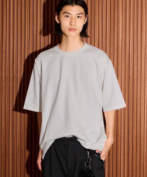 LAKOLE(ラコレ)の「<機能素材>ドライPEカットソー / 670406(Tシャツ/カットソー・メンズ・ホワイト/ブルー/ブラック/グレー/ブラウン/パープル・LARGE/MEDIUM/X-LARGE)」の10枚目の写真