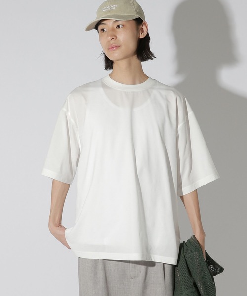 LAKOLE(ラコレ)の「<機能素材>ドライPEカットソー / 670406(Tシャツ/カットソー・メンズ・ホワイト/ブルー/ブラック/グレー/ブラウン/パープル・LARGE/MEDIUM/X-LARGE)」の18枚目の写真