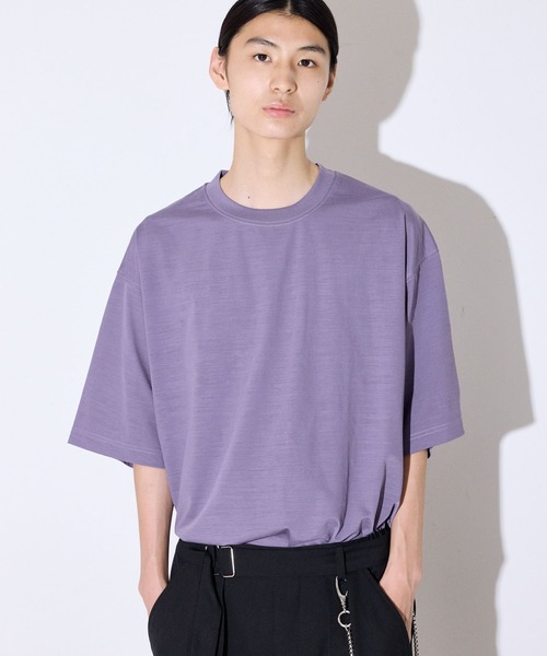 LAKOLE(ラコレ)の「<機能素材>ドライPEカットソー / 670406(Tシャツ/カットソー・メンズ・ホワイト/ブルー/ブラック/グレー/ブラウン/パープル・LARGE/MEDIUM/X-LARGE)」の16枚目の写真