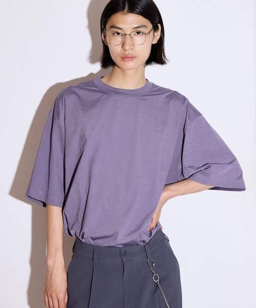 LAKOLE(ラコレ)の「<機能素材>ドライPEカットソー / 670406(Tシャツ/カットソー・メンズ・ホワイト/ブルー/ブラック/グレー/ブラウン/パープル・LARGE/MEDIUM/X-LARGE)」の17枚目の写真
