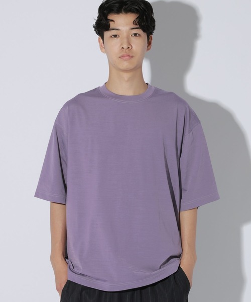 LAKOLE(ラコレ)の「<機能素材>ドライPEカットソー / 670406(Tシャツ/カットソー・メンズ・ホワイト/ブルー/ブラック/グレー/ブラウン/パープル・LARGE/MEDIUM/X-LARGE)」の8枚目の写真