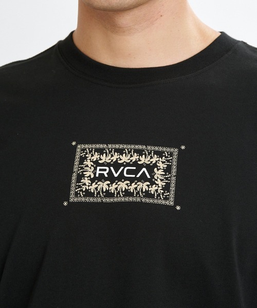 RVCA(ルーカ)の「RVCA メンズ EXOTIC BOX TEE Tシャツ 【2026年夏モデル】/ルーカバックプリント半袖Tシャツ(Tシャツ/カットソー・メンズ・ブルー系その他/ブラック系その他2/レッド系その他/オフホワイト/ブラック・SMALL/MEDIUM/LARGE/X-LARGE)」の22枚目の写真