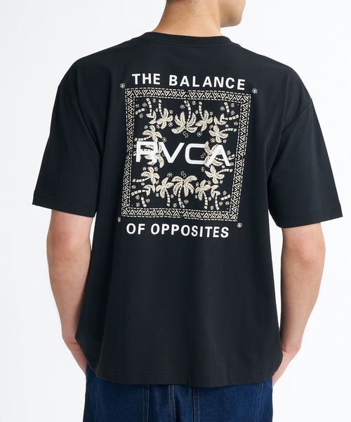RVCA(ルーカ)の「RVCA メンズ EXOTIC BOX TEE Tシャツ 【2026年夏モデル】/ルーカバックプリント半袖Tシャツ(Tシャツ/カットソー・メンズ・ブルー系その他/ブラック系その他2/レッド系その他/オフホワイト/ブラック・SMALL/MEDIUM/LARGE/X-LARGE)」の21枚目の写真