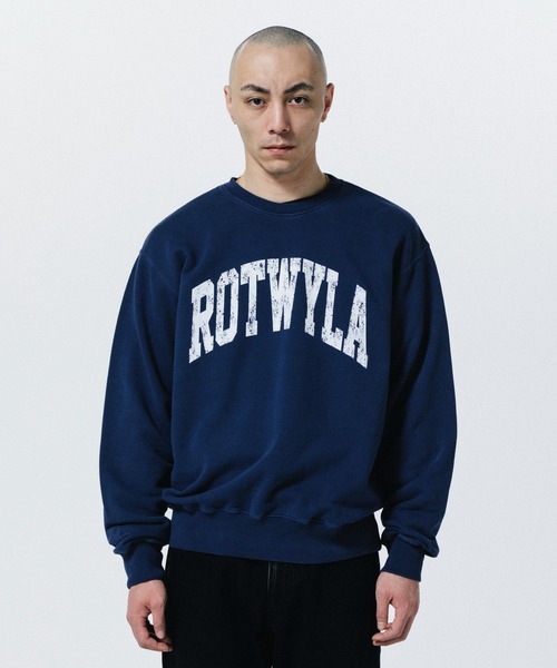 ROTTWEILER（ロットワイラー）の「ROTWYLA SWEAT（スウェット・メンズ・ブラック/ネイビー・XXL/S/M/L/XL）」の2枚目の写真