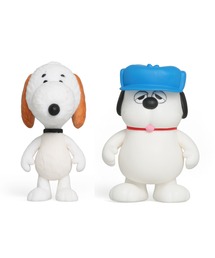 PEANUTS（ピーナッツ）の「Super7 PEANUTS Olaf & Andy 2-Pack スーパー7 ピーナッツ リアクションフィギア オラフ＆アンディー オブジェ（フィギュア）」