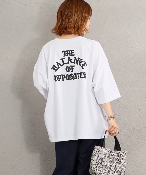 RVCA（ルーカ）の「[RVCA/ルーカ] SUPER WIDE バックロゴプリント ショートスリーブTシャツ（Tシャツ/カットソー・レディース・ブラック/サックスブルー/ホワイト・M/L/XL）」の14枚目の写真