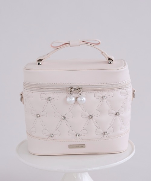 Maison de FLEUR キルティングショルダーバッグ Maison de FLEUR（メゾンドフルール） ショルダーバッグ バッグ リボン