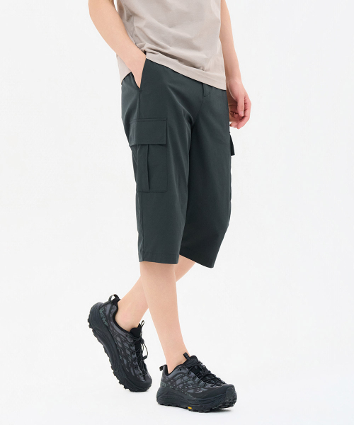 CHASECULT（チェイスカルト）の「男性クールストレッチ7部パンツ-FBRK2725D0C（その他パンツ・メンズ・ダークグリーン・70/76/82/86/92）」の4枚目の写真