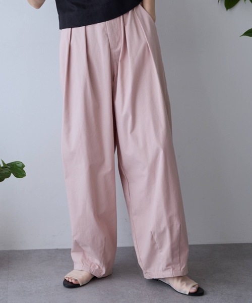 Libra Cue(リブラ キュー)の「サーカスコットンパンツ(その他パンツ・レディース・グレー/アイボリー/ブラック/ピンク/ベージュ・FREE/2)」の5枚目の写真