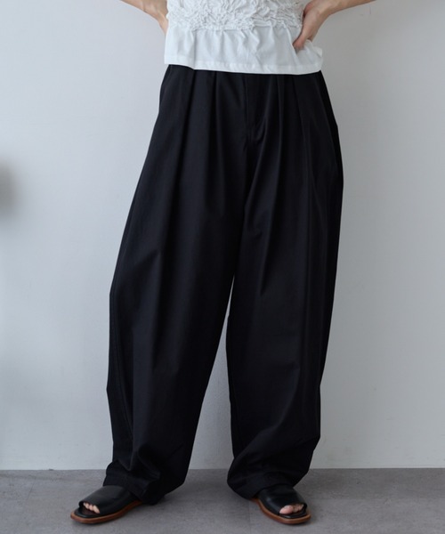 Libra Cue(リブラ キュー)の「サーカスコットンパンツ(その他パンツ・レディース・グレー/アイボリー/ブラック/ピンク/ベージュ・FREE/2)」の22枚目の写真