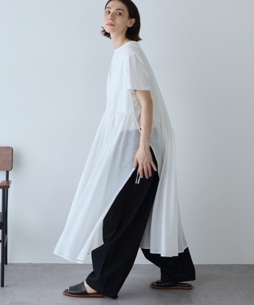 Libra Cue(リブラ キュー)の「サーカスコットンパンツ(その他パンツ・レディース・グレー/アイボリー/ブラック/ピンク/ベージュ・FREE/2)」の18枚目の写真