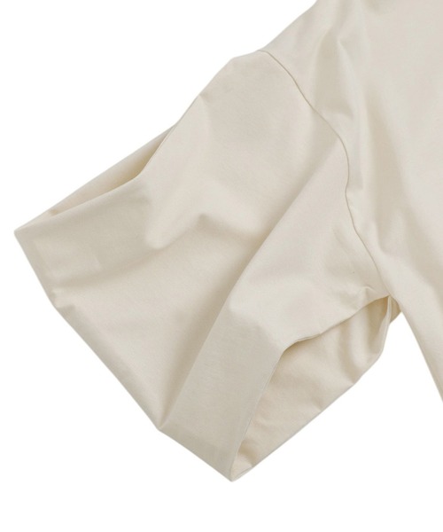 BASERANGE（ベースレンジ）の「BASERANGE / ベースレンジ：HARBOUR TEE SHIRT：TOHA-RC-SP25[ANN]（Tシャツ/カットソー・レディース・ベージュ系その他・S/XS）」の4枚目の写真