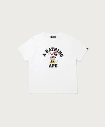 BAPE X DISNEY MINNIE MOUSE COLLEGE MINI TEE