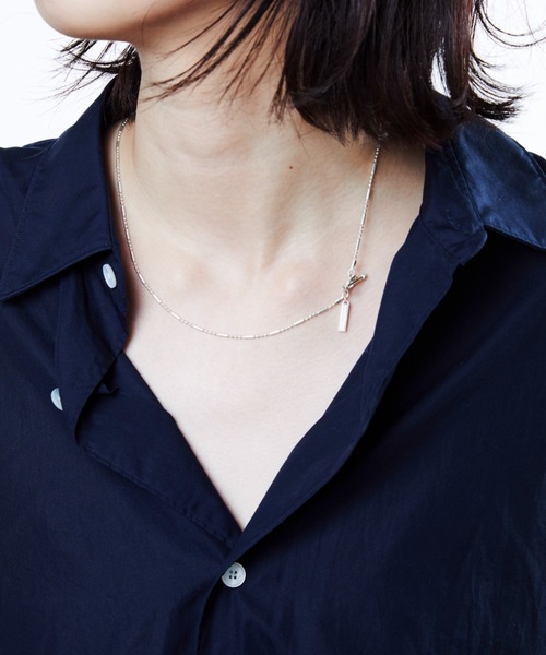 XOLO（ショロ）の「【WEB先行予約】[XOLO JEWELRY/ショロジュエリー] CYLINDER LINK シルバーネックレス -60cm-（ネックレス・メンズ・シルバー・60）」の3枚目の写真