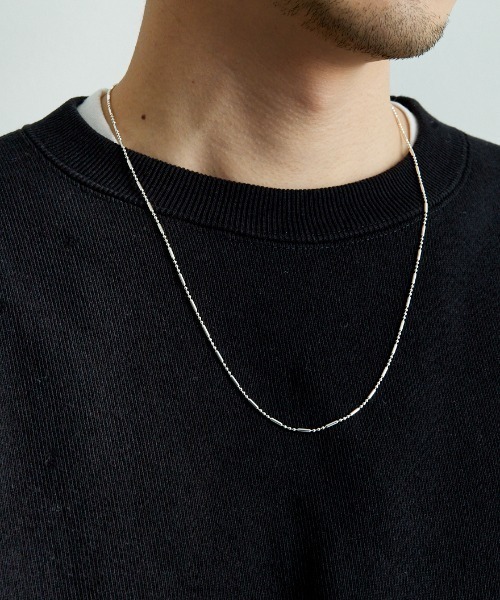 XOLO（ショロ）の「【WEB先行予約】[XOLO JEWELRY/ショロジュエリー] CYLINDER LINK シルバーネックレス -60cm-（ネックレス・メンズ・シルバー・60）」の8枚目の写真