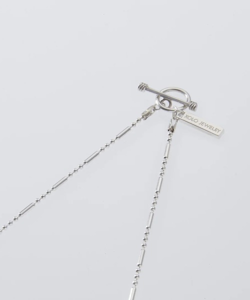 XOLO（ショロ）の「【WEB先行予約】[XOLO JEWELRY/ショロジュエリー] CYLINDER LINK シルバーネックレス -60cm-（ネックレス・メンズ・シルバー・60）」の10枚目の写真