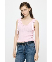 BRAID KNIT タンクトップ