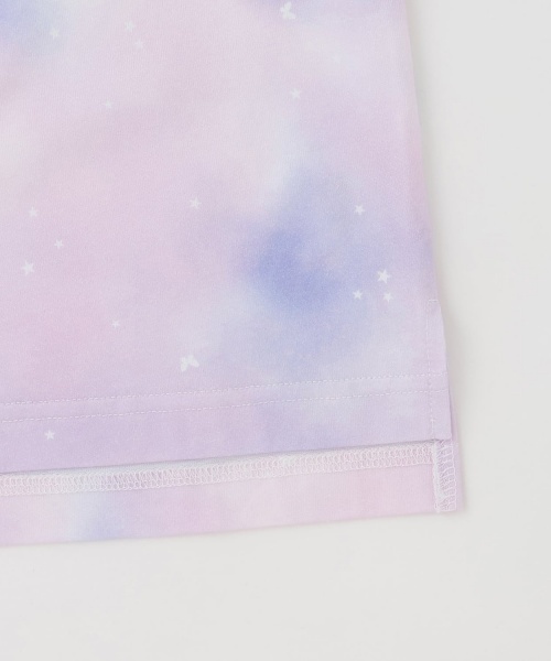 ANNA SUI mini（アナスイ・ミニ）の「【サーティワン アイスクリーム】総柄Tシャツ【接触冷感・UVカット】（Tシャツ/カットソー・キッズ・エメラルド/ラベンダー・M(115-125cm)/L(130-140cm)/L 155-165cm/L(145-155cm)）」の13枚目の写真