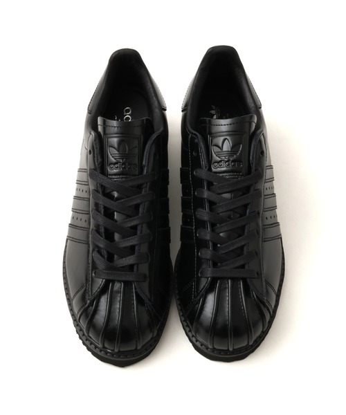 adidas(アディダス)の「adidas SUPERSTAR LUX / アディダス スーパースター ラックス(スニーカー・メンズ・ブラック・26.0cm/26.5cm/27.0cm/27.5cm/28.0cm)」の2枚目の写真