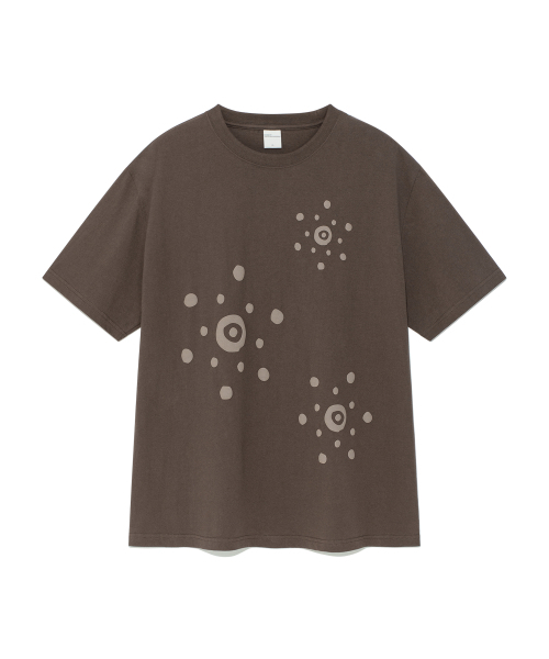 THECOLDESTMOMENT(ザコールデストモーメント)の「TCM droplet T (brown)(Tシャツ/カットソー・レディース・その他・SMALL/LARGE/MEDIUM)」の2枚目の写真