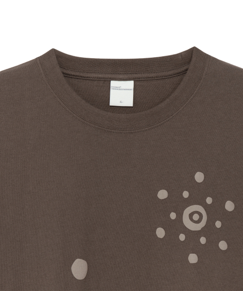 THECOLDESTMOMENT(ザコールデストモーメント)の「TCM droplet T (brown)(Tシャツ/カットソー・レディース・その他・SMALL/LARGE/MEDIUM)」の4枚目の写真