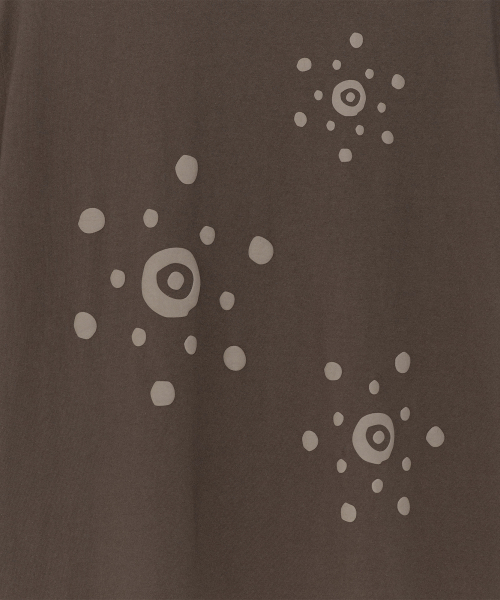 THECOLDESTMOMENT(ザコールデストモーメント)の「TCM droplet T (brown)(Tシャツ/カットソー・レディース・その他・SMALL/LARGE/MEDIUM)」の5枚目の写真