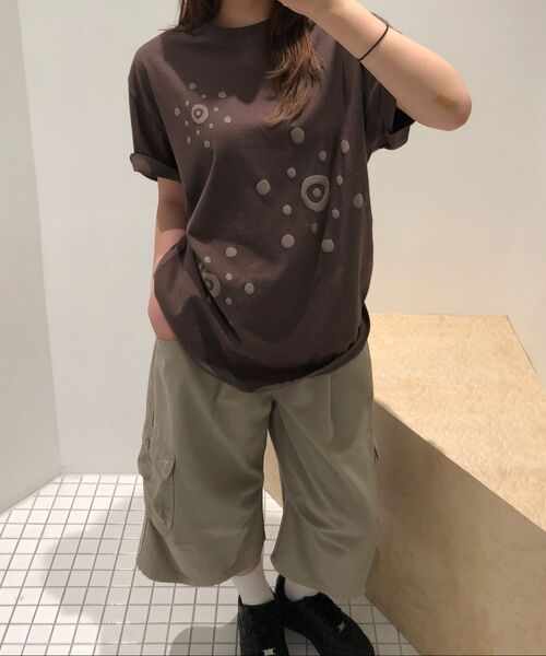 THECOLDESTMOMENT(ザコールデストモーメント)の「TCM droplet T (brown)(Tシャツ/カットソー・レディース・その他・SMALL/LARGE/MEDIUM)」の9枚目の写真