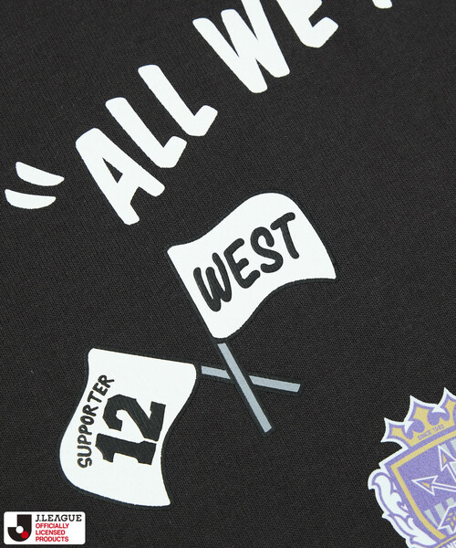 FREAK'S STORE(フリークスストア)の「J.LEAGUE × FREAK’S STORE 別注 2026 SEASON MEMORIAL TEE【WEST】(Tシャツ/カットソー・メンズ・チャコールグレー/ホワイト・SMALL/X-LARGE/LARGE/MEDIUM)」の12枚目の写真