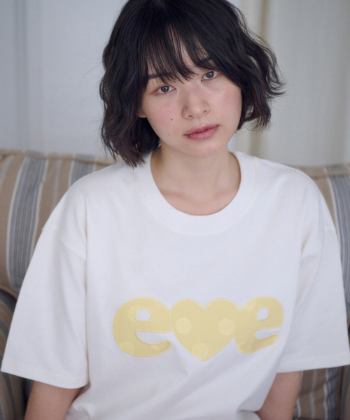 ambler(エムブラー)の「ドットパッチ アプリケ刺繍 半袖Tシャツ AS1323 (アイボリー)(Tシャツ/カットソー・レディース・その他・F/MEDIUM/SMALL)」の3枚目の写真