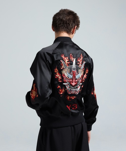 Y-3(ワイスリー)の「GFX SOUV JCKT(ブルゾン・メンズ・ブラック・X-SMALL/XX-SMALL/LARGE/MEDIUM/SMALL)」の2枚目の写真