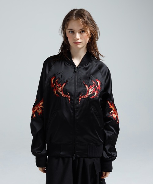 Y-3(ワイスリー)の「GFX SOUV JCKT(ブルゾン・メンズ・ブラック・X-SMALL/XX-SMALL/LARGE/MEDIUM/SMALL)」の3枚目の写真