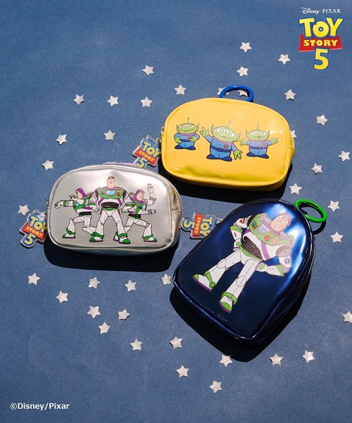 Disney(ディズニー)の「【TOY STORY 5】エナメルミニポーチチャーム(ポーチ・レディース・ネイビー/シルバー/イエロー・FREE)」の11枚目の写真