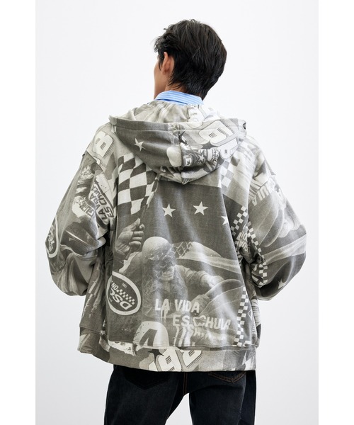 プリントスウェットシャツ（スウェット）｜Desigual（デシグアル）の