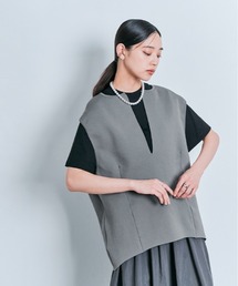 ボックス シルエット Vネック ベスト