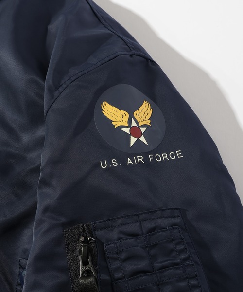 HOUSTON(ヒューストン)の「【HOUSTON/ヒューストン】B-15C MODIFY FLIGHT JACKET/フライトジャケット モディファイモデル(ミリタリージャケット・メンズ・ネイビー・40/42/36/38)」の7枚目の写真