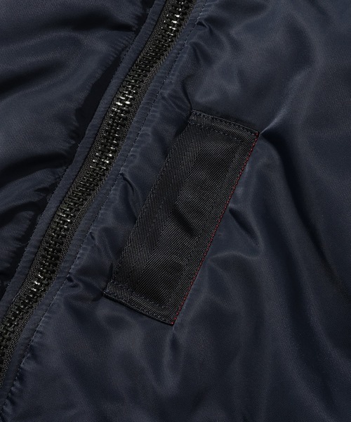 HOUSTON(ヒューストン)の「【HOUSTON/ヒューストン】B-15C MODIFY FLIGHT JACKET/フライトジャケット モディファイモデル(ミリタリージャケット・メンズ・ネイビー・40/42/36/38)」の6枚目の写真