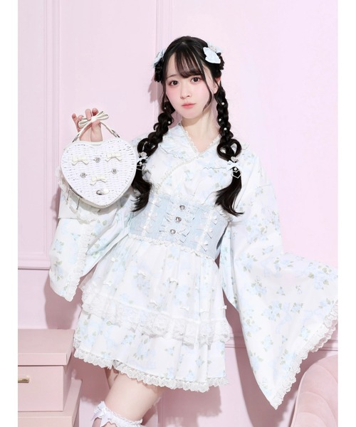 NOEMIE(ノエミー)の「ハートリボンペーパーショルダー(ショルダーバッグ・レディース・ブラック/ピンク/オフホワイト・ONE SIZE)」の7枚目の写真